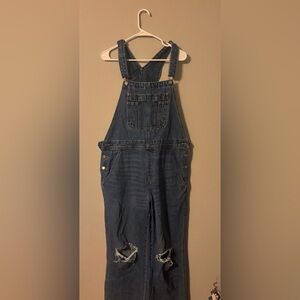Old Navy Blue Denim Overalls